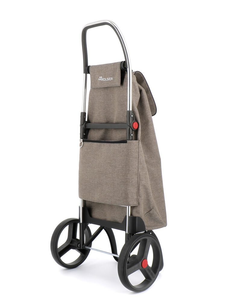 Rolser I Max ZD 2 Big Wheel Foldable Shopping Trolley Beig IMX481 1030